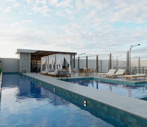 Piscinas, Solarium e Gourmet