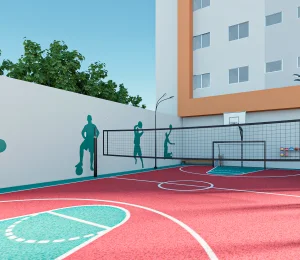 Mini Quadra Poliesportiva